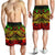 Vanuatu Polynesian Men's Shorts - Reggae Shark Polynesian Tattoo - Polynesian Pride