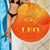 Sun In Leo Zodiac Beach Blanket Polynesian Tattoo Simple - Orange - Polynesian Pride