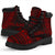 Marshall Islands Leather Boots - Polynesian Red Chief Version - Polynesian Pride