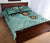 Hawaii Turtle Swimming Tribal Polynesian Quilt Bed Set - AH - Min Style - Polynesian Pride