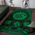 Hawaii Map Honu Hibiscus Polynesian Area Rug AH - Polynesian Pride