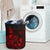 Niue Laundry Basket - Polynesian Turtle Hibiscus Red - Polynesian Pride