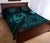 Hawaii Sea Turtle Is Swimming Toward Quilt Bed Set Blue - Polynesian Pride