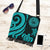 American Samoa Boho Handbag - Turquoise Tentacle Turtle - Polynesian Pride