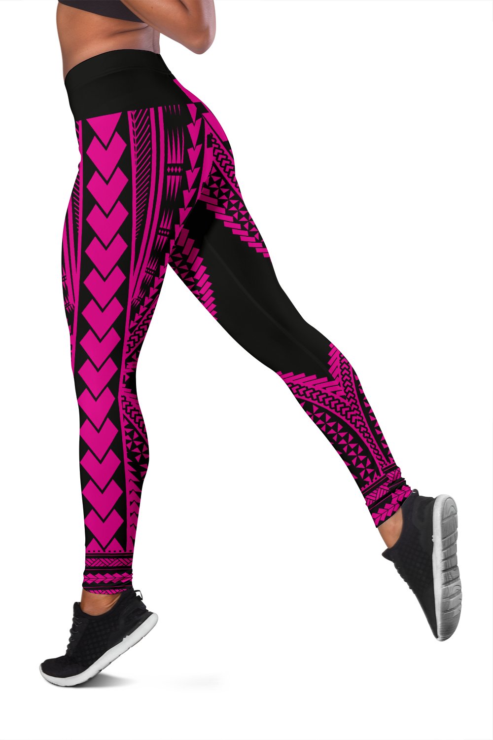 Hawaii Polyneisan Pink Color Special Tribal Women s Leggings Polynesian Pride