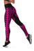 Hawaii Polyneisan Pink Color Special Tribal Women's Leggings - Polynesian Pride