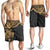 Polynesian Shorts (Men) - Polynesian Golden Turtle - Polynesian Pride