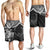 Pohnpei Polynesian Shorts (Men) - Polynesian White Turtle - Polynesian Pride