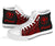 Hawaii Polynesian High Top Shoes - Hawaii Pride Red Version - Polynesian Pride