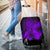 Hawaii Hibiscus Luggage Cover - Turtle Map - Purple - Polynesian Pride