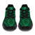 Polynesian Plumeria Mix Green Black Chunky Sneakers - Polynesian Pride