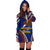 American Samoa Hoodie Dress - Warrior Style Polynesian Pattern - Polynesian Pride