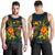 Polynesian Hawaii Personalised Men's Tank Top - Legend of Kanaka Maoli (Blue) - Polynesian Pride