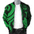 Marshall Islands Men's Bomber Jacket - Tentacle Turtle Green - Polynesian Pride