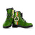 Ireland Celtic Leather Boots - Irish Flag - Polynesian Pride