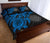 Northern Mariana Islands Polynesian Quilt Bed Set - Northern Mariana Islands Seal & Blue Turtle Hibiscus - Polynesian Pride