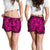 Polynesian Plumeria Mix Pink Black Women's Short - Polynesian Pride