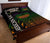 American Samoa Quilt Bed Set - AS Seal Rocket Style - Polynesian Pride