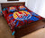 Tahiti Polynesian Quilt Bed Set - Tahiti Flag - Polynesian Pride