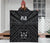 Fiji Premium Quilt - Fiji Seal With Polynesian Tattoo Style (Black) - Polynesian Pride