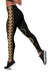 Hawaii Polynesian Leggings - Felicity Style - Gold - Polynesian Pride