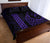 Personalized - Hawaii Quilt Bed Set - Hawaii Polynesian Quilt Bed Set - Purple - Polynesian Pride