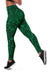 Polynesian Kakau Turtle Green Hawaii Women's Leggings AH - Polynesian Pride