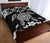 Hawaiian Silver Turtle Plumeria Quilt Bed Set - Polynesian Pride