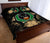 Pohnpei Polynesian Quilt Bed Set Hibiscus Gold - Polynesian Pride