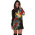 Tonga Hoodie Dress - Tonga Coat Of ArmsHibiscus - Polynesian Pride