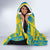 Tuvalu Hooded Blanket - Polynesian Tattoo Flag - Polynesian Pride