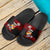 Mate Ma'a Tonga Rugby Slide Sandals Polynesian Unique Vibes - Red - Polynesian Pride