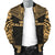 New Caledonia Polynesian Chief Men's Bomber Jacket - Gold Version - Polynesian Pride