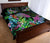 Hawaii Shark Turtle Tropical Polynesian Quilt Bed Set - Happy Style - AH - Polynesian Pride