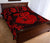 Hawaii Anchor Hibiscus Flower Vintage Quilt Bed Set - AH - Red - Polynesian Pride