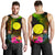 Palau Polynesian Men's Tank Top - Hibiscus and Banana Leaves - Polynesian Pride