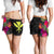 Hawaii Women's Shorts - Hibiscus Polynesian Pattern - Polynesian Pride