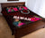 Hawaii Quilt Bed Set - Kanaka Maoli With Hibiscus On Polynesian Patterns (RED) - Polynesian Pride