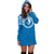 Yap Women Hoodie Dress - Yap Coat Of Arms Polynesian Flag Color - Polynesian Pride