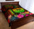 Tahiti Polynesian Quilt Bed Set - Hibiscus and Banana Leaves - Polynesian Pride