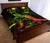 CNMI Polynesian Quilt Bed Set - Turtle With Blooming Hibiscus Reggae - Polynesian Pride