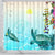 Polynesian Hawaii Shower Curtains - View sea Hawaii with Turtle and Whale - Polynesian Pride