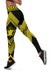 Cook Islands Leggings Yellow - Polynesian Pride