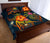 Federated States of Micronesia Polynesian Quilt Bed Set - Legend of FSM (Blue) - Polynesian Pride