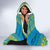 Tuvalu Flag Polynesian Chief Hooded Blanket - Polynesian Pride