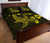 Hawaiian Map Hamerhead Shark Polynesian Quilt Bedding Set Yellow - Polynesian Pride