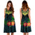 Polynesian Hawaii Kanaka Maoli Midi Dress - Heart with Hibiscus - Polynesian Pride