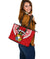 Tonga Rugby Large Leather Tote Royal Style - Polynesian Pride