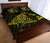 Hawaii Manta Ray Map Polynesian Yellow Quilt Bed Set - Polynesian Pride