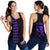 Hawaii Kakau Polynesian Kanaka Map Women's Racerback Tank - Purple Purple - Polynesian Pride